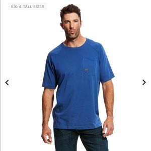Men’s Ariat rebar workwear shirt large tall